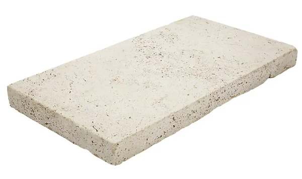Pas Cher Magasin Soldes Castorama Dessus De Muret Plat Travertin 61 X 30,5 Cm 1