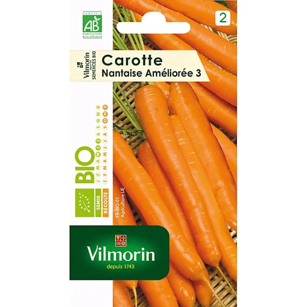 Castorama Graines De Carotte Nantaise Améliorée 3 Bio luxe soldes 1